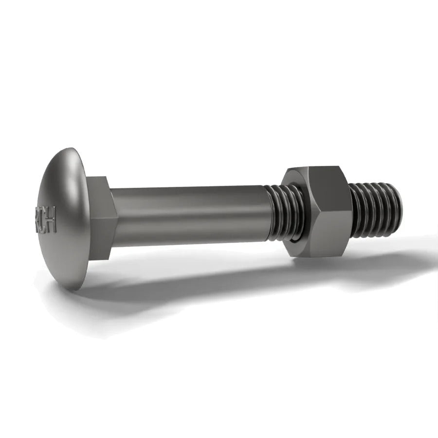 din 603 staal blank platronde kop