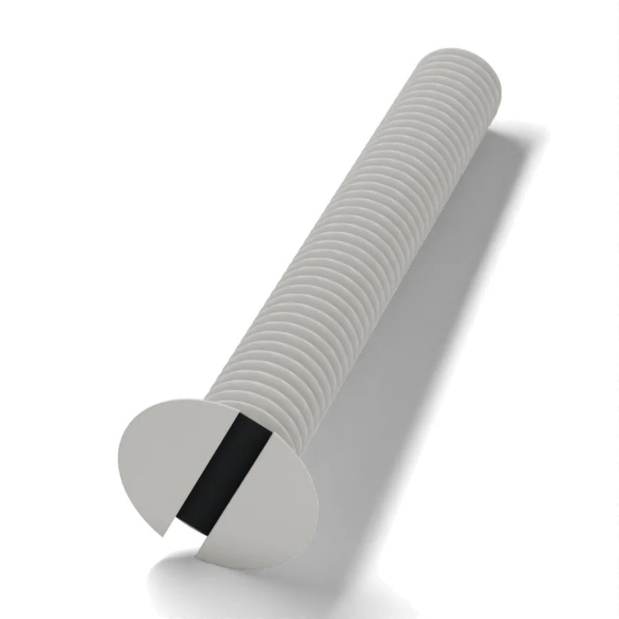 din 963 kunststof polyamide verzonken kop zaagsnede
