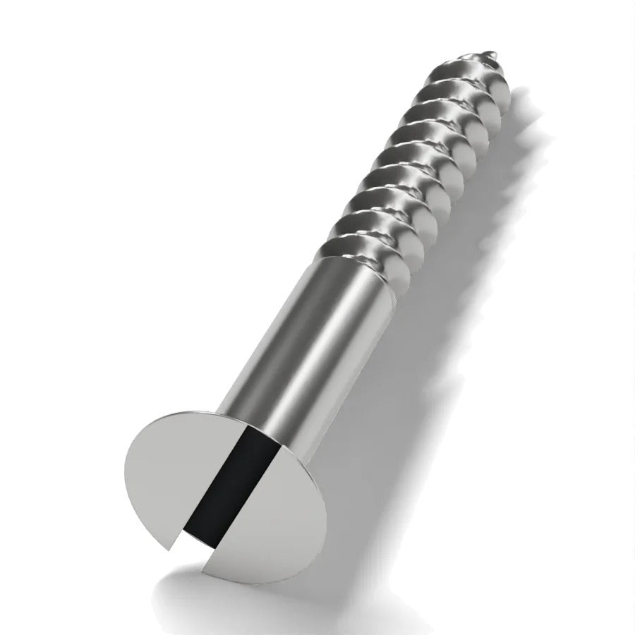 DIN 97 Roestvaststaal A2 Verzonken kop Zaagsnede
