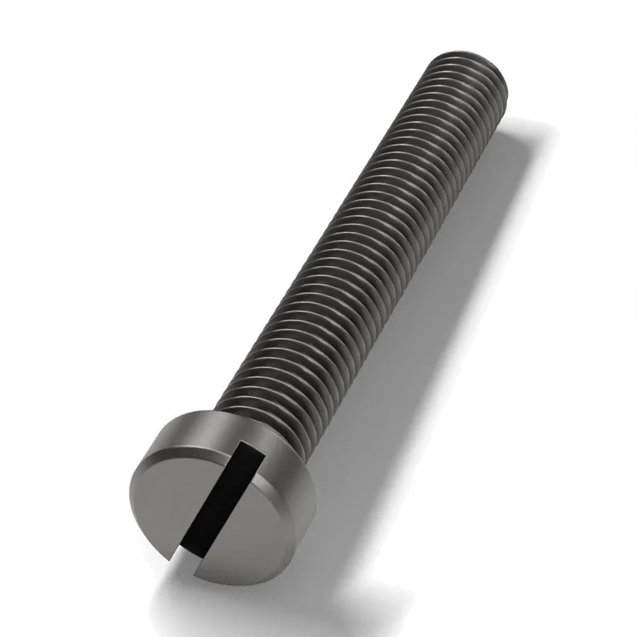 iso 1207 staal 4 8 blank cilinderkop zaagsnede